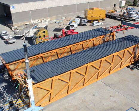 Ferry terminal - DWW Engineering - Steel Fabrication