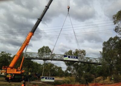 Pedestrian Bridge – Emerald