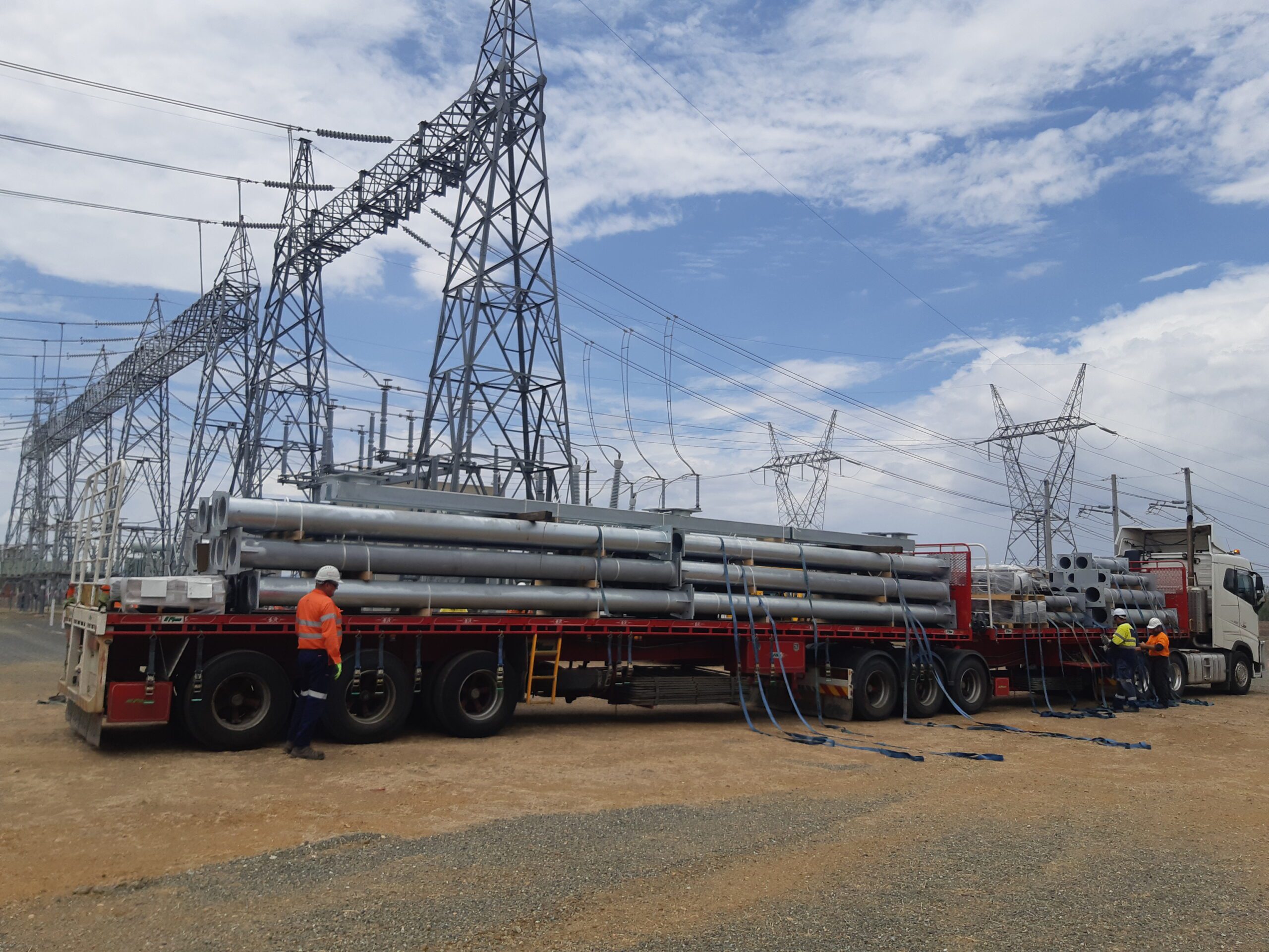 Structural steel fabrication