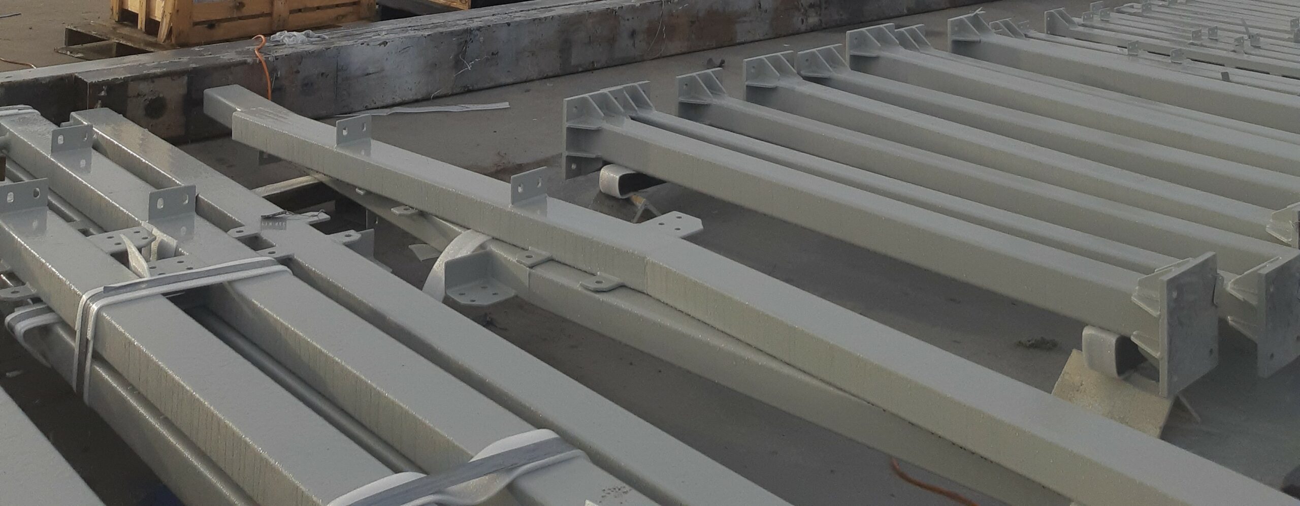 Radial Stacker Steel Fabrication - DWW Engineering